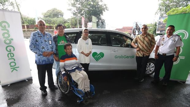 Pasca 3 Kota, Giliran Disabilitas Semarang Nikmati GrabGerak