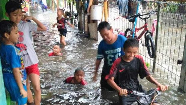 6 Titik Banjir yang Sempat Muncul di Jakarta Pasca Hujan Deras
