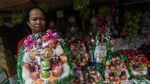 Geliat Pedagang Parcel Natal di Barito