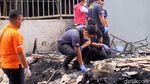 Sisa-sisa Kebakaran yang Tewaskan 3 Orang di Karawang
