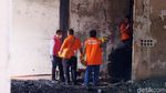Sisa-sisa Kebakaran yang Tewaskan 3 Orang di Karawang