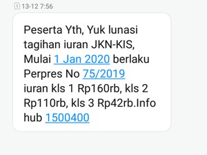 Premi Naik, Banyak Peserta BPJS Kesehatan Ajukan Turun Kelas