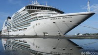 LTI menghabiskan waktu setahun untuk menilai industri kapal pesiar mewah secara luas. Organisasi ini juga membuat algoritme yang menganalisis 124 titik kontak. Seabourn memiliki persentase 79,6% dan berada di puncak daftar perusahaan pelayaran (Foto: Agus Setyadi/detikcom)
