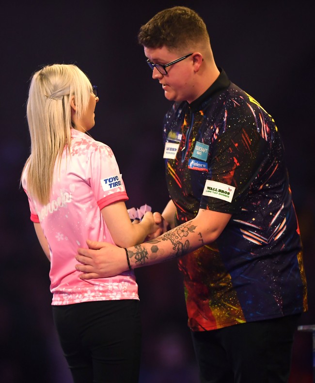 Meski tidak memang, Fallon mengaku menganggap Mikuru sebagai panutannya. Tanpa dia aku tidak berpikir aku akan percaya dengan diriku sendiri, tutur Fallon. Foto: Getty Images