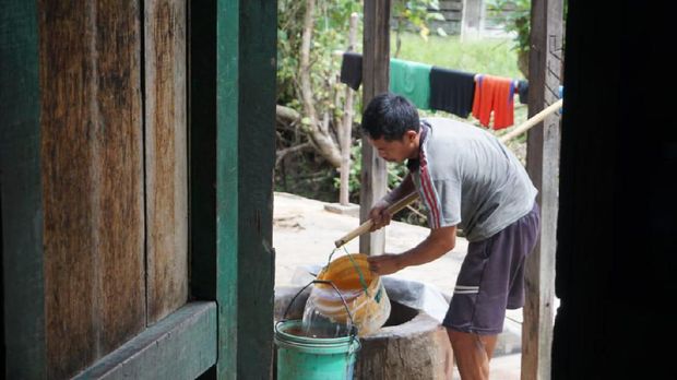Warga Nunukan di Perbatasan RI-Malaysia