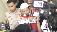 Penampakan Zul Zivilia usai divonis. Foto: Hanif Hawari/detikHOT