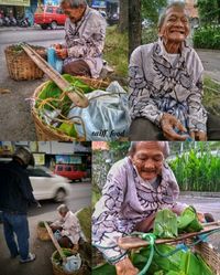 Penuh Senyum, Kakek 80 Tahun Ini Semangat Jualan Tape Ketan