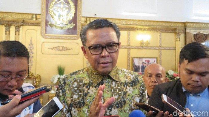 Gubernur Sulsel Nudin Abdullah (Noval-detikcom)