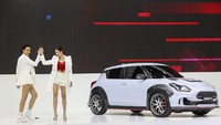 Di Indonesia Suzuki Swift sudah tak lagi beredar atau berhenti jualan sejak 2016. Melihat desain konsep seperti ini, menurut detikers menarik tidak untuk dipasarkan kembali di sini? Foto: Carscoops