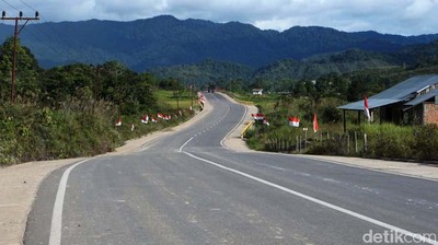 Bakal Dicek Jokowi, Ini Proyek Jalan Perbatasan RI-Malaysia