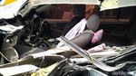 Potret Mobil Gus Hilman yang Ringsek di Tol Pandaan-Malang