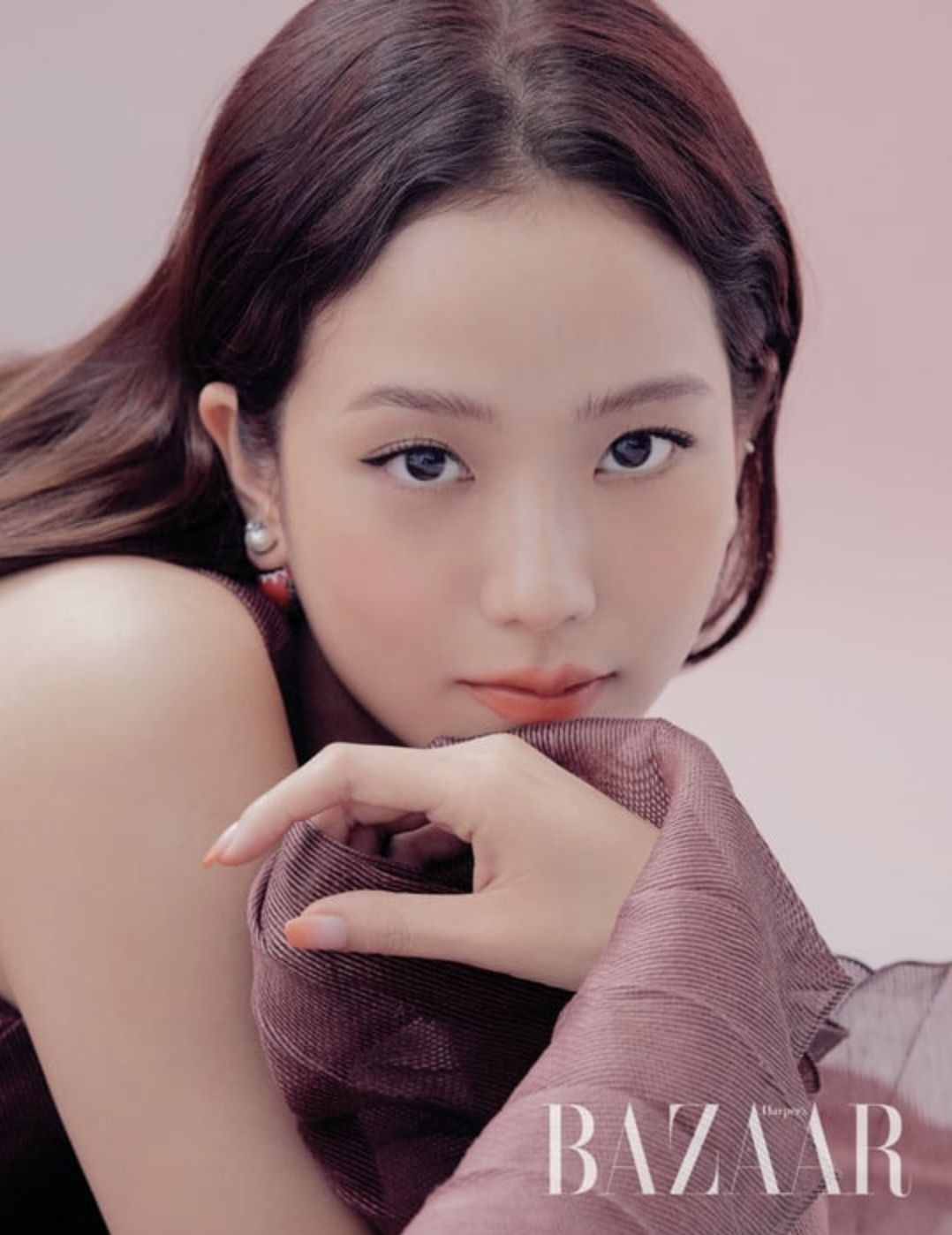 Jisoo Blackpink. (Dok: Harper’s Bazaar Korea)