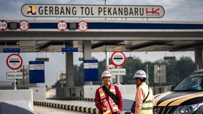 Ruas tol Pekanbaru-Dumai seksi I sepanjang 9 Km akan dibuka fungsional menyambut libur Natal & Tahun Baru. Ini Lho Penampakannya.