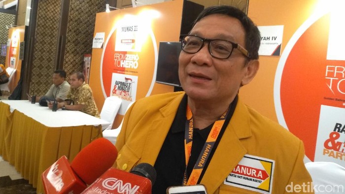 Ketua DPP Hanura, Inas Nasrullah (Azizah/detikcom)