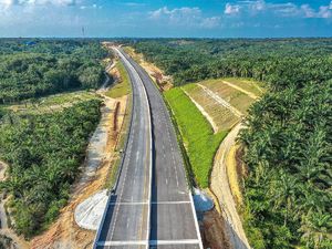 Mengintip Progres Terkini Tol Pekanbaru-Dumai