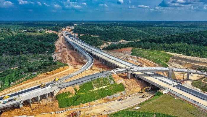 Ruas tol Pekanbaru-Dumai seksi I sepanjang 9 Km akan dibuka fungsional menyambut libur Natal & Tahun Baru. Ini Lho Penampakannya.