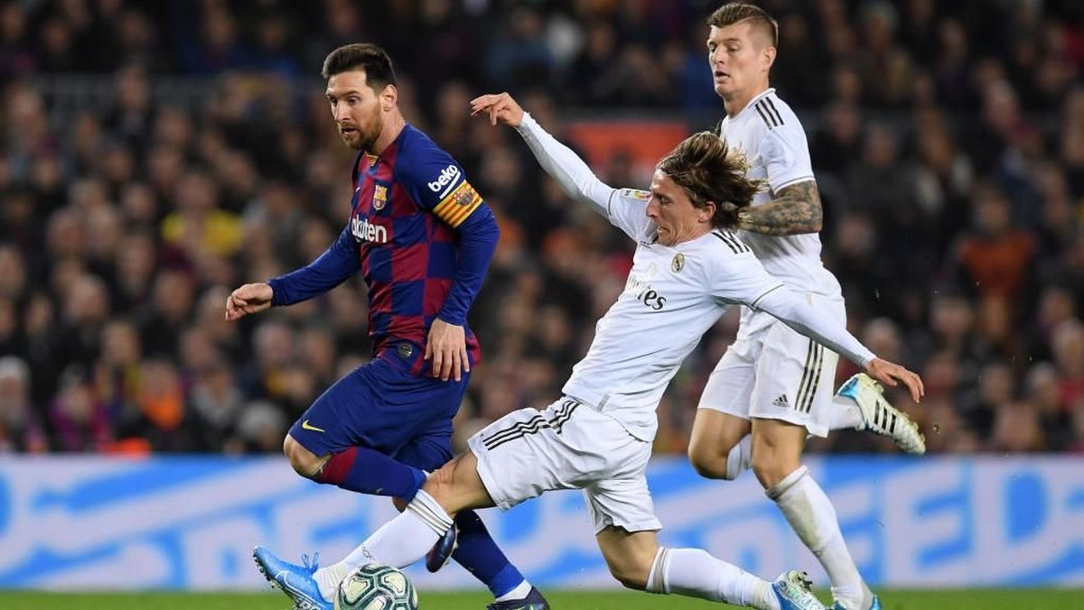 Luka Modric menilai Barcelona akan baik-baik saja tanpa Lionel Messi (Foto: Alex Caparros/Getty Images)