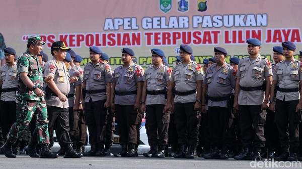 Polda Metro Jaya Gelar Apel Pengamanan Natal dan Tahun Baru