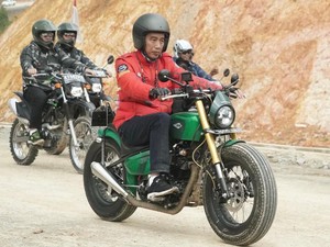 Hobi Motoran Jokowi Tersalurkan Lagi