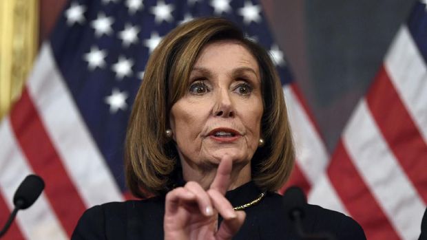 Ketua DPR AS Nancy Pelosi.