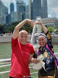 Zhang Guangzhu dan Wang Zhongjin backpacker keliling dunia