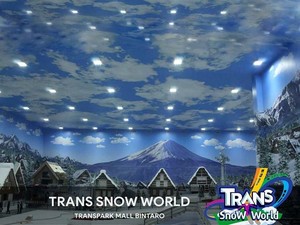 Transpark Mall Bintaro Punya Wahana Salju Internasional Ala Jepang