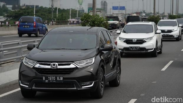 Menyambut dibukanya akses tol layang Japek (Jakarta-Cikampek) II untuk umum, PT Honda Prospect Motor (HPM) menggelar kegiatan New Toll Road Test with Honda, pada Kamis (19/12/2019).