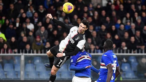 Ronaldo Tak Tahu Cetak Gol Lompatan Tinggi untuk Juventus