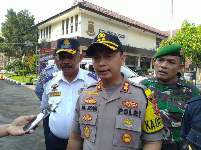 Kapolres Bogor AKBP Muhammad Joni (Sachril-detikcom)