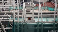 Pembangunan stasiun ini terus dikebut dan diharapkan kelar sesuai target.