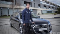 Sergio Ramos mendapatkan sedan Audi A8. (Istimewa)