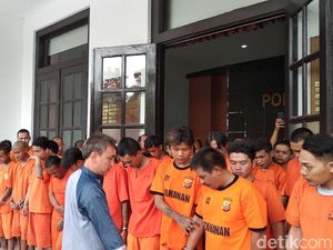 Jelang Nataru, Polisi Tangkap 51 Pelaku Kejahatan di Bandung