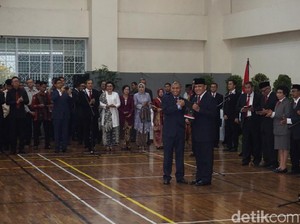 Usai Dilantik Jokowi, Pimpinan KPK Firli cs Sertijab dengan Agus Rahardjo dkk