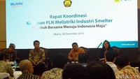Rapat koordinasi tersebut digelar di Kantor Ditjen Ketenagalistrikan Kementerian ESDM, Kuningan, Jakarta Selatan, Jumat (20/12/2019).