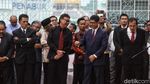 Momen Firli Bahuri dan Agus Rahardjo Salam Komando