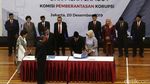 Momen Firli Bahuri dan Agus Rahardjo Salam Komando