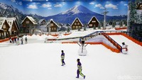 Selain bermain salju, pengunjung juga dapat menikmati berbagai wahana seperti naik kereta gantung, bermain ski dan seluncur salju, dan masih banyak lagi (Grandyos Zafna/detikcom)