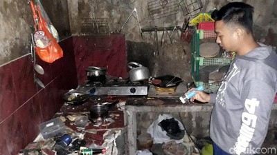 Begini Penampakan Rumah yang Tersambar Petir di Sleman