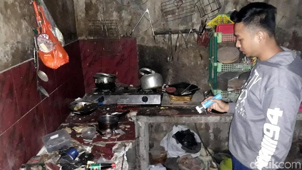 Begini Penampakan Rumah yang Tersambar Petir di Sleman