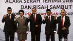 Momen Firli Bahuri dan Agus Rahardjo Salam Komando