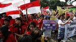 Aksi Dukungan Untuk Firli Bahuri dkk Digelar di Depan KPK