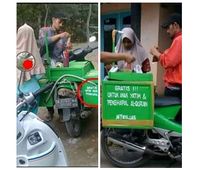 Salut! Penjual Otak-otak Gratiskan Dagangan untuk Anak Yatim dan Penghafal Al Qur'an