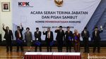 Momen Firli Bahuri dan Agus Rahardjo Salam Komando