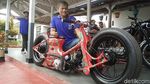 Motor Bebek Modifikasi Karya Napi Nusakambangan