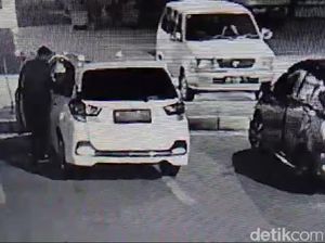 Video Pria Berpistol yang Gasak Tas di Rest Area Saradan Diburu!