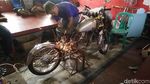 Motor Bebek Modifikasi Karya Napi Nusakambangan