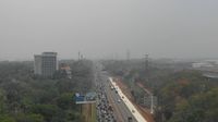 Penampakan Macet Tol Layang Cikampek di H-4 Natal