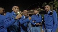Kebahagiaan tampak di raut wajah mereka. Apalagi saat malam Panda yang digelar di Gedung Mahameru Polda Jatim bertema Milenial Jawa Timur dikemas secara kekeluargaan, Kamis (19/12/2019). Istimewa/Dok. Taruna Nusantara.
