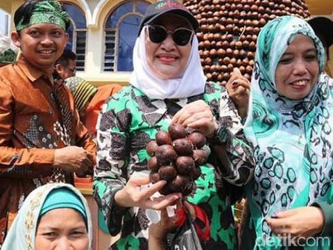 Bupati Anna hadiri Festival Salak/