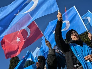 1.000 Demonstran di Turki Memprotes Perlakuan China terhadap Uighur